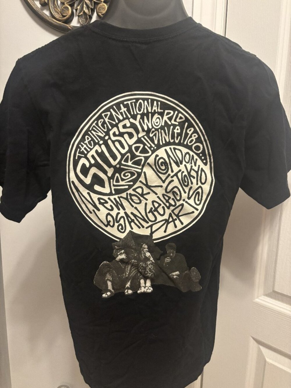 Stüssy International Tribe / World Tour Tee, Black, Size S